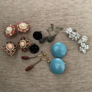 Assorted Vintage Earrings (Dates unknown)